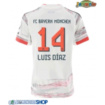 Maglie da calcio Bayern Munich Luis Diaz #14 Seconda Maglia Femminile 2025-26 Manica Corta